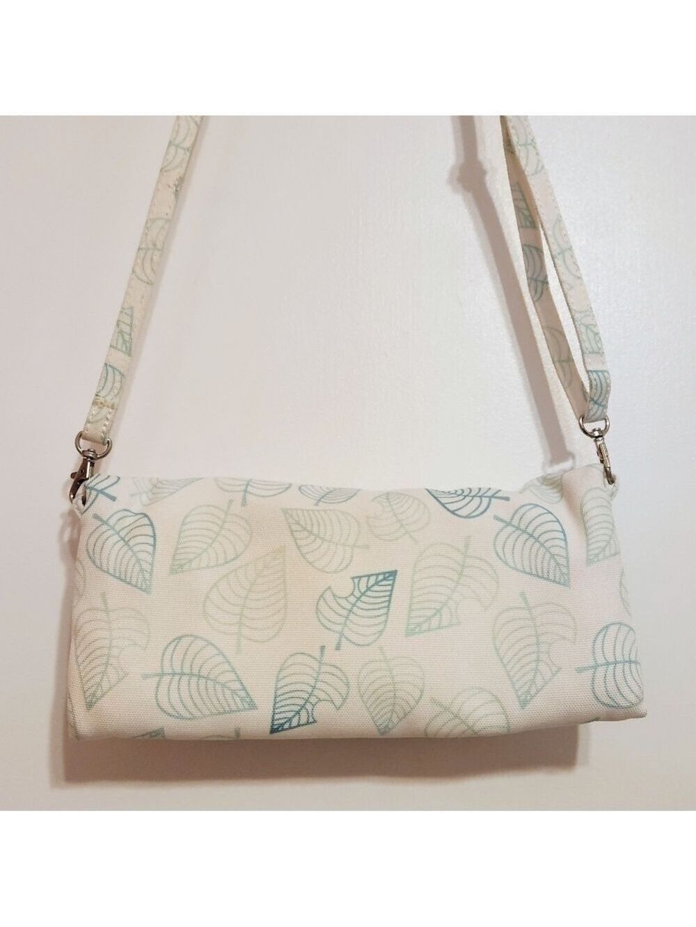 Nintendo Switch Lite Case Forest Fabric Ivory Green - Picture 7 of 12
